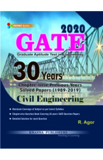 E_Book GATE Civil Engineering Chapter-wise Previous Years Solved Papers